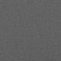 Juego de Sofá 3 pcs Gris oscuro tela