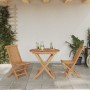 Conjunto de Comedor de Jardín 2 pcs Marrón