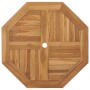 Juego de Comedor de Jardín 2 pcs Marrón Madera de teca maciza