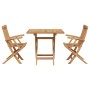 Conjunto de Comedor de Jardín 2 pcs Marrón