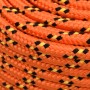 Orange polypropylene boat rope 10 mm 50 m by vidaXL, Ropes and metal cords - Ref: Foro24-152666, Price: 21,13 €, Discount: %