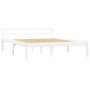 Estructura de cama sin colchón madera de pino blanco 140x200 cm en Camas y somieres | Comprar online en Foro24