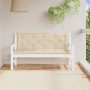 Cojines de banco de jardín 2 uds tela Oxford beige 150x50x7 cm en Cojines para sillas y sofás | Comprar online en Foro24