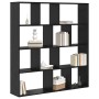 Estantería para libros Roble negro 132 x 29 x 141.5 cm