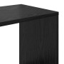Estantería para libros Roble negro 132 x 29 x 141.5 cm