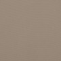 Cojines de banco de jardín 2 uds tela Oxford taupé 200x50x7 cm
