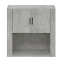 Wandschrank aus betongrauem Sperrholz, 80 x 33 x 80 cm von vidaXL, Sideboards - Ref: Foro24-816588, Preis: 80,60 €, Rabatt: %