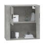 Wandschrank aus betongrauem Sperrholz, 80 x 33 x 80 cm von vidaXL, Sideboards - Ref: Foro24-816588, Preis: 82,05 €, Rabatt: %