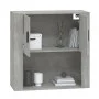 Wandschrank aus betongrauem Sperrholz, 80 x 33 x 80 cm von vidaXL, Sideboards - Ref: Foro24-816588, Preis: 80,60 €, Rabatt: %