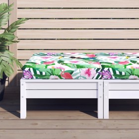 Cojín para palés tela Oxford multicolor 60x60x8 cm Cojín para palés tela Oxford multicolor 60x60x8 cm