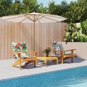 Cojines para silla Adirondack 2 uds tela Oxford multicolor Cojines para silla Adirondack 2 uds tela Oxford multicolor