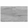 Juego de muebles de baño 3 pcs Gris sonoma 61 x 35 x 64 cm