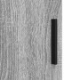 Juego de muebles de baño 3 pcs Gris sonoma 61 x 35 x 64 cm