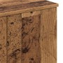 Juego de muebles de baño 3 pcs Madera vieja 61 x 35 x 64 cm