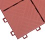 Terrassenplatten 10 Stück roter Kunststoff 30,5x30,5 cm von vidaXL, Böden und Teppiche - Ref: Foro24-48230, Preis: 54,10 €, R...