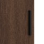 Juego de muebles de baño 3 pcs Marrón roble 61 x 35 x 64 cm