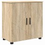 Juego de muebles de baño 4 pcs Roble Sonoma 61 x 35 x 64 cm