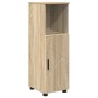 Juego de muebles de baño 4 pcs Roble Sonoma 61 x 35 x 64 cm