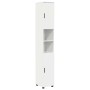 Juego de muebles de baño 4 pcs Blanco brillante 61 x 35 x 64 cm