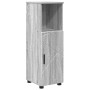 Juego de muebles de baño 4 pcs Gris sonoma 61 x 35 x 64 cm