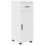 Juego de muebles de baño 4 pcs Blanco brillante 61 x 35 x 64 cm
