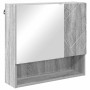 Juego de muebles de baño 4 pcs Gris sonoma 61 x 35 x 64 cm