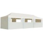 Pop-up-Faltzelt mit 8 Seitenwänden 3x9 m creme von vidaXL, Zelte und Pavillons - Ref: Foro24-44976, Preis: 356,80 €, Rabatt: %