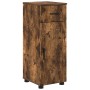 Juego de muebles de baño 5 pcs Roble ahumado 61 x 35 x 64 cm