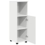Juego de muebles de baño 3 pcs Blanco 76.5 x 35 x 64 cm