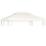 Pavillon-Ersatzbezug 310 g/m² cremeweiß 3x4 m von vidaXL, Abdeckungen für Zelte und Pavillons - Ref: Foro24-40880, Preis: 77,...
