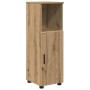 Juego de muebles de baño 4 pcs Roble artisan 30 x 35 x 192 cm