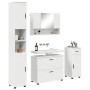 Juego de muebles de baño 4 pcs Blanco 30 x 35 x 192 cm