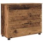 Juego de muebles de baño 4 pcs Madera vieja 30 x 35 x 192 cm