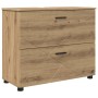 Juego de muebles de baño 4 pcs Roble artisan 30 x 35 x 192 cm