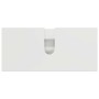 Juego de muebles de baño con cajón 5 pcs Blanco brillante