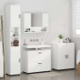 Juego de muebles de baño 4 pcs Blanco 30 x 35 x 192 cm