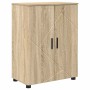 Juego de muebles de baño 4 pcs Roble Sonoma 30 x 35 x 192 cm
