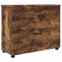 Juego de muebles de baño 4 pcs Roble ahumado 30 x 35 x 192 cm