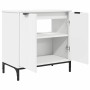Juego de muebles de baño Cuadros 2 pcs Blanco 39.5 x 36 x 88 cm