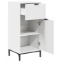 Juego de muebles de baño Cuadros 2 pcs Blanco 39.5 x 36 x 88 cm