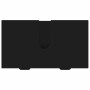 Juego de muebles de baño Cuadros 2 pcs Negro 39.5 x 36 x 88 cm