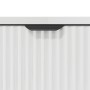 Juego de muebles de baño con cajón 2 pcs Blanco brillante