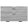 Juego de muebles de baño 2 pcs Gris sonoma 39.5 x 36 x 88 cm