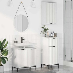 Juego de muebles de baño Cuadros 3 pcs 39.5 x 36 x 88 cm