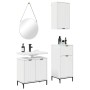 Juego de muebles de baño Cuadros 3 pcs 39.5 x 36 x 88 cm