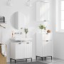 Juego de muebles de baño Cuadros 3 pcs 39.5 x 36 x 88 cm