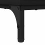 Juego de muebles de baño Cuadros 3 pcs Negro 39.5 x 36 x 88 cm