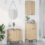 Juego de muebles de baño 3 pcs Roble Sonoma 39.5 x 36 x 88 cm