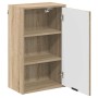 Juego de muebles de baño 3 pcs Roble Sonoma 39.5 x 36 x 88 cm