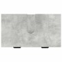 Juego de muebles de baño 3 pcs Gris hormigón 39.5 x 36 x 88 cm